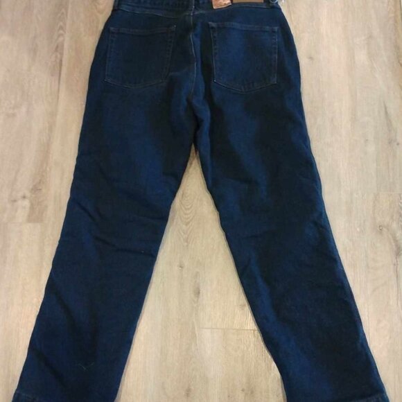 Mens Fleece Lined Stretch Denim - Picture 2 of 5